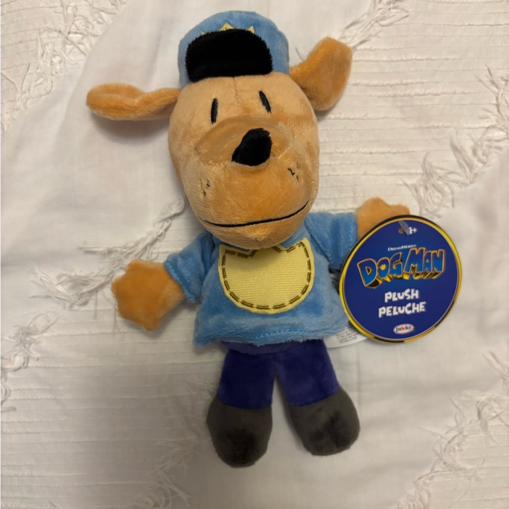 NWT Dog Man Plush Toy